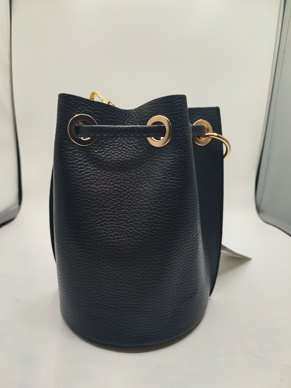 Divas Bag Black Bucket Drawstring Bag- NWT - Picture 3 of 11